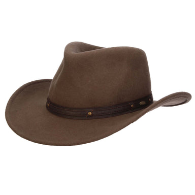 3 Brim Felted Outback Hat