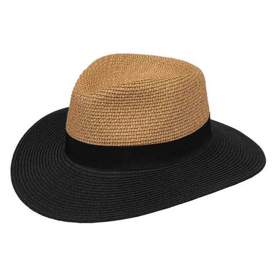 Two Tone UB Blocking Safari Hat - Karen Keith Hats Safari Hat Great hats by Karen Keith BT14-F Toast  