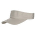 Unisex Cotton Tennis Visors - Dorfman Hat Co Visor Cap Dorfman Hat Co. V7-PUTTY Putty