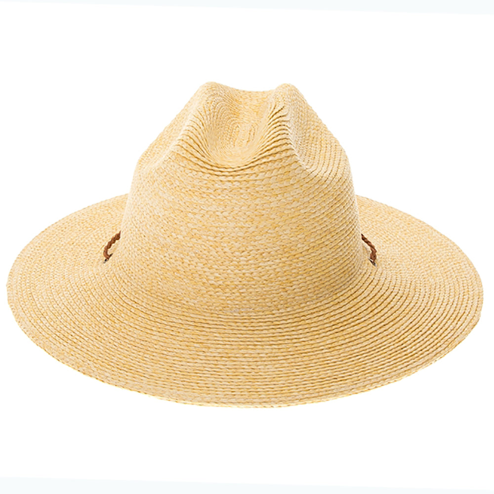 Unisex Packable Straw Cattleman Cowboy Hat - Boardwalk Style  display picture 2