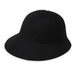 Victoria Cap - Wallaroo Hat Company Facesaver Hat Wallaroo Hats VICC-BK Black M/L (58 cm)
