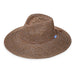 Victoria Fedora Diva by Wallaroo Hat Company Safari Hat Wallaroo Hats VICFD-CU Suede M/L (58 cm)