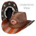 Vintage USA Flag Cowboy Hat - Guy Harvey Hats Cowboy Hat Guy Harvey