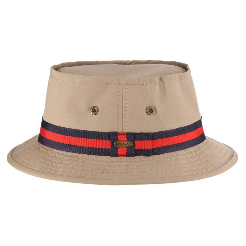 Water Repellent Cotton Packable Bucket Hat M 2XL Scala Hats