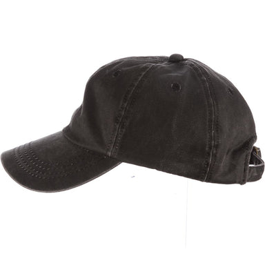 Weathered Cotton Baseball Cap, Water Repellent - DPC Outdoor Hat Cap Dorfman Hat Co.