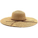 Wide Brim Braided Floppy Beach Hat for Large Heads - Fadivo Hats, Wide Brim Sun Hat - SetarTrading Hats 