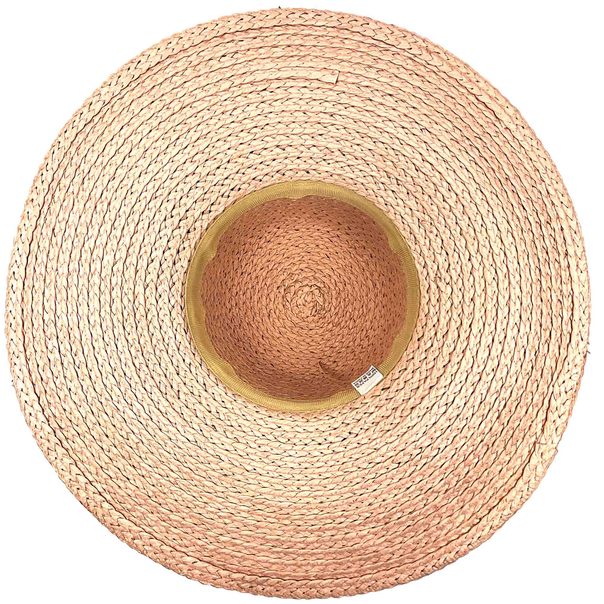 Coastal‎ Straw Sun Hat Wide Brim Wheatbraid Woven Giovannio OS Beige Adjustable Size Straw Hats for Women for sale | eBay main image 3
