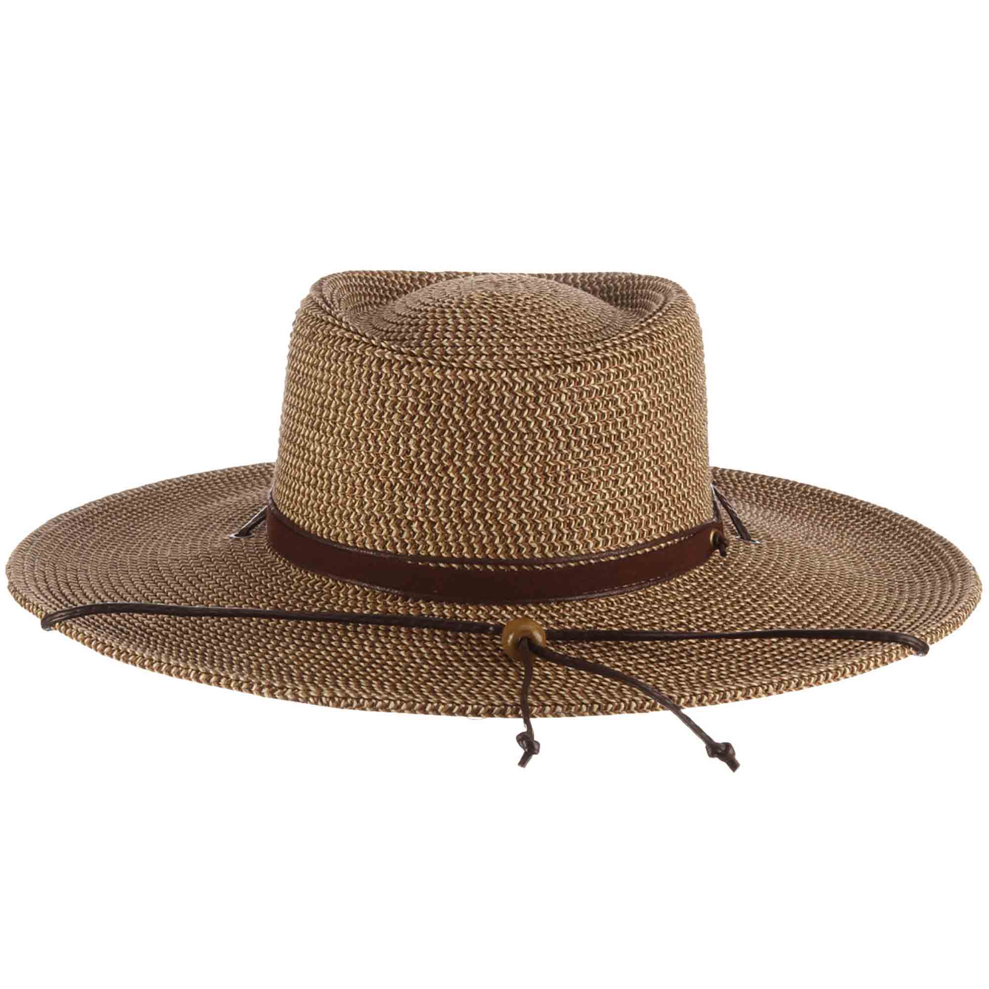 Wide Brim Gaucho Hat with Chin Cord - Scala Hats — SetarTrading Hats