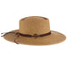 Wide Brim Gaucho Hat with Chin Cord - Scala Hats Bolero Hat Scala Hats    