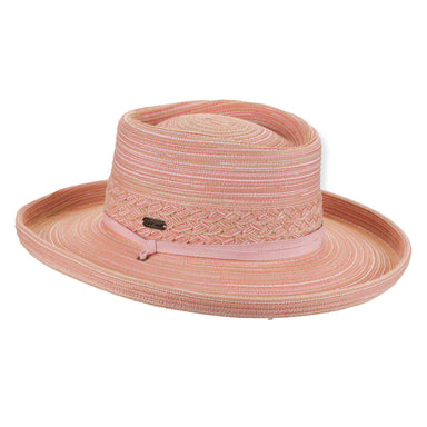 Women's Lightweight Gambler Hat with Chin Cord - Sun 'N' Sand Hats Bolero Hat Sun N Sand Hats