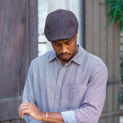 Boston Scally Caps For Men Buy Wholesale Real Leather Ivy Cap