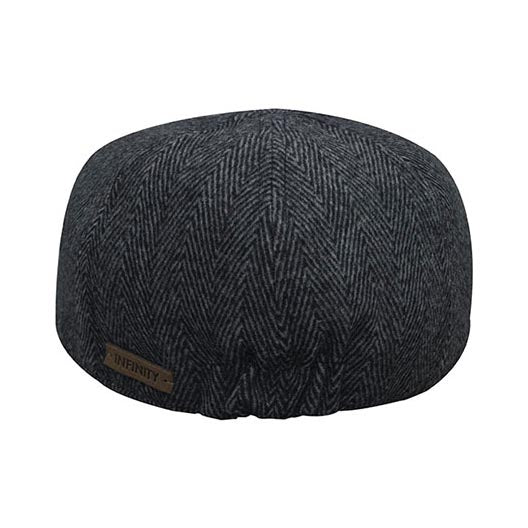 Wool Blend Herringbone Duckbill Cap - Infinity Selections