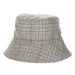 Wool Blend Scottish Tweed Bucket Hat - Scala Hats, Bucket Hat - SetarTrading Hats 
