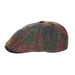 Wool Blend Tweed Patchwork Ivy Cap - Stetson Hats Flat Cap Stetson Hats STW407-PATCH3 Stetson Patchwork Large
