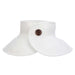 Wrap-Around Fabric Sun Visor Hat - Scala Hats Visor Cap Scala Hats    