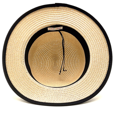 Petite Sun Hat with Ribbon and Straw Bow - Sunny Dayz™ Cloche Sun N Sand Hats    
