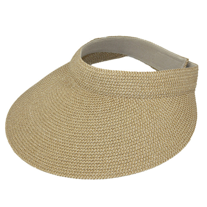 Large Sun Visor with Metallic Accent - Jeanne Simmons Hats  display picture 3