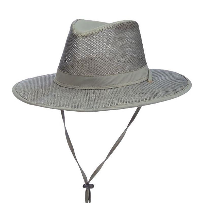 Mesh Wide Brim Boonie Hat for Travel Fishing - Brilliant Promos