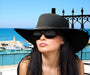Flat Crown Gaucho Hat with Chin Strap - Sun 'N' Sand Hat Bolero Hat Sun N Sand Hats