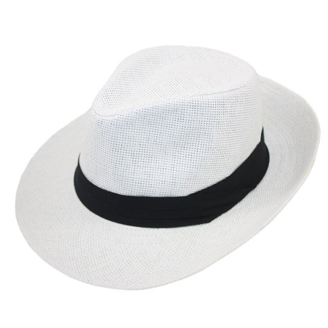 Small Heads Wide Brim Summer Fedora Hat- Jeanne Simmons Hats