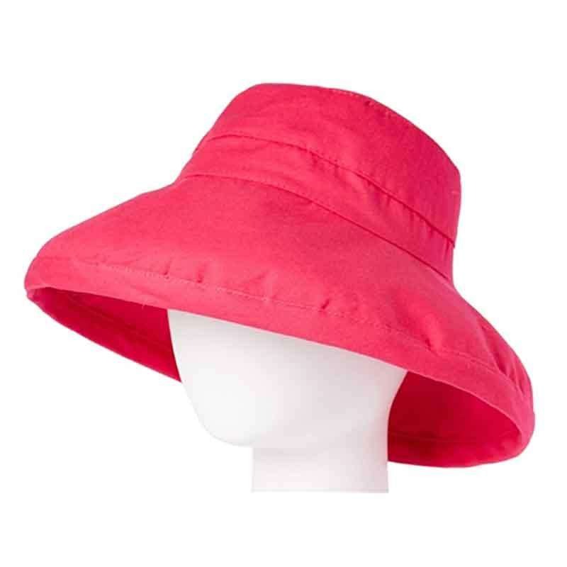Cotton Breton Women's Hat - Boardwalk Style Sun Hats, Kettle Brim Hat - SetarTrading Hats 