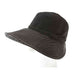 Ribbon Facesaver Style Sun Hat Facesaver Hat Boardwalk Style Hats da1736bk Black Medium (57 cm) 