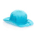 Girl's Shapeable Sun Hat with Polka Dot Underbrim Wide Brim Sun Hat Boardwalk Style Hats 2931LB Light Blue Small (54 cm) 