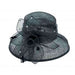 Tiffany Sinamay Dress Hat Dress Hat Something Special Hat hf2801bk Black OS 