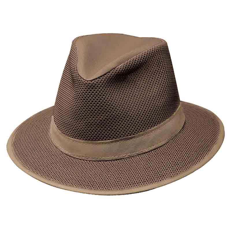 Packable Hiker Hat, S to 3XL Hat Sizes - Henschel Breezer Hats Safari Hat Henschel Hats h4310-82EAm Earth Medium (22 1/4") 