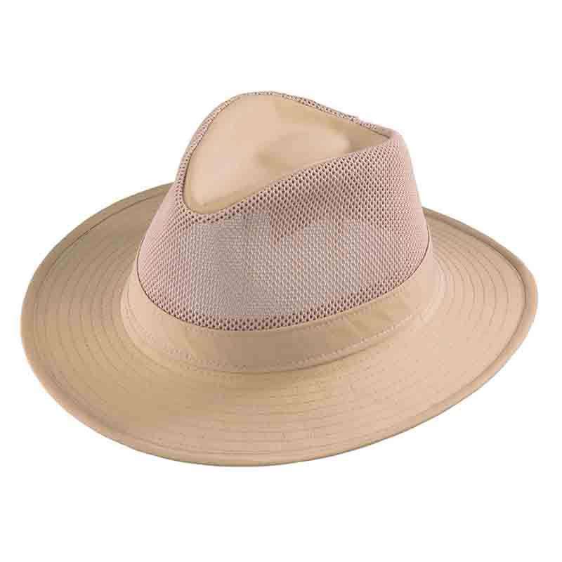 Hiker Hat with Low Crown - Henschel Breezer Hats Safari Hat Henschel Hats h5197KHM Khaki Medium (22 1/4") 