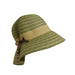 Summer Cloche with Wax Cord - Cappelli Straworld Cloche Cappelli Straworld    