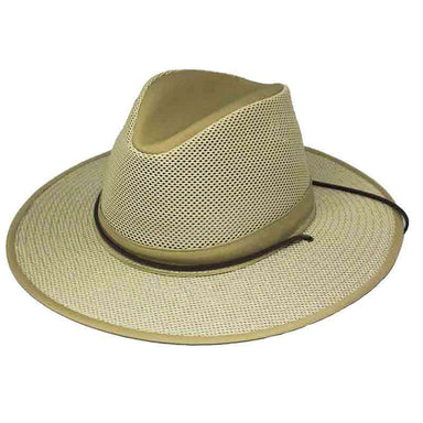 Aussie Packable Breezer, S to 3XL Hat Sizes - Henschel Hats Safari Hat Henschel Hats h5310khS Khaki Small (21 1/2")