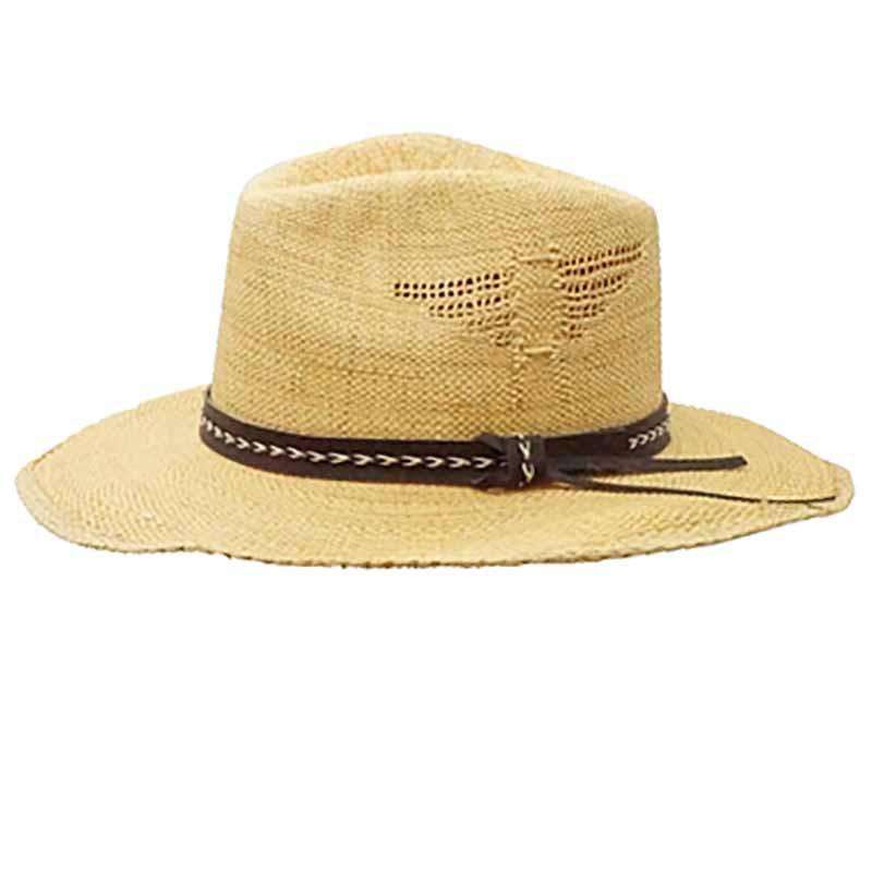 Fine Handwoven Bangora Straw Panama Hat Safari Hat Boardwalk Style Hats    