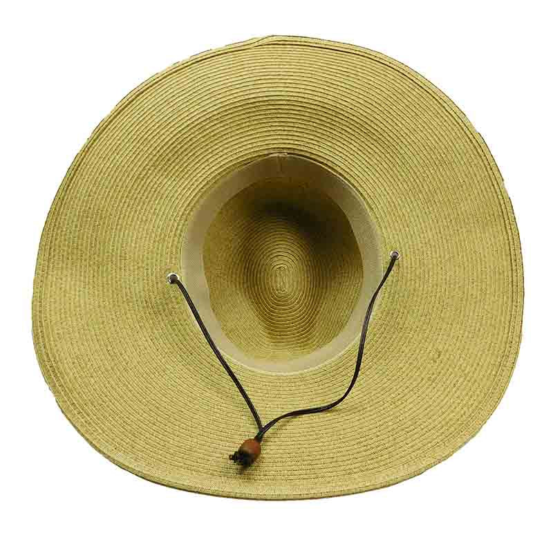 Wide Brim unisex Gardening Hat by JSA - Large and XL Size Hats Wheat Tweed / Extra-Large (61 cm)