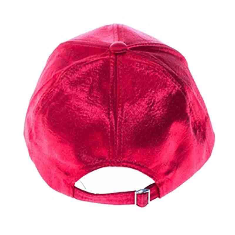 Shimmery Satin Fashion Baseball Cap - DNMC, Cap - SetarTrading Hats 