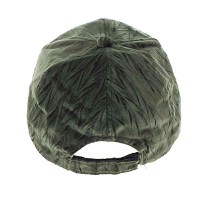 Textured Velvet Fashion Baseball Cap - DNMC Cap Boardwalk Style Hats    