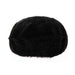 Faux Angora French Beret - DNMC Hats Beanie Boardwalk Style Hats da7063 Black XS-M (53-57 cm) 