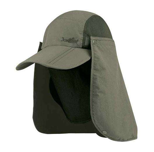 Taslon Folding-Bill Canyon Cap by Juniper - Great for Outdoor Activity Olive