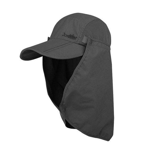 Taslon Folding-Bill Canyon Cap with Sun Shield - Juniper Hat Cap MegaCI    