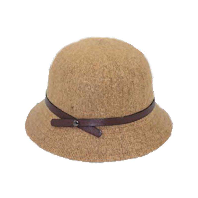 Knit Wool Bucket Hat by JSA, Cloche - SetarTrading Hats 