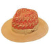 Chunky Handwoven Straw Panama Hat Safari Hat Boardwalk Style Hats WSda8046RD Red  
