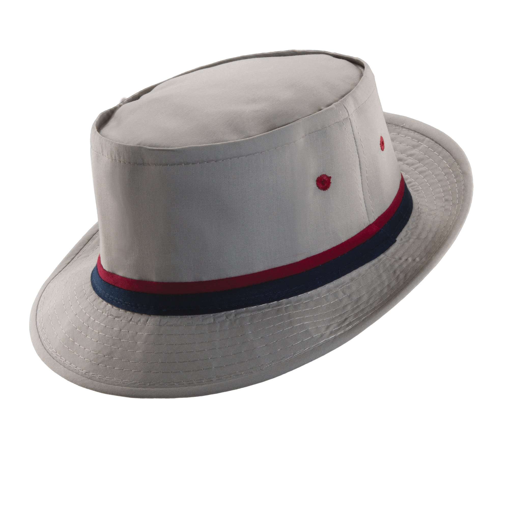 Dorfman Pacific - Roll Up Bucket Hat - Tan - Small