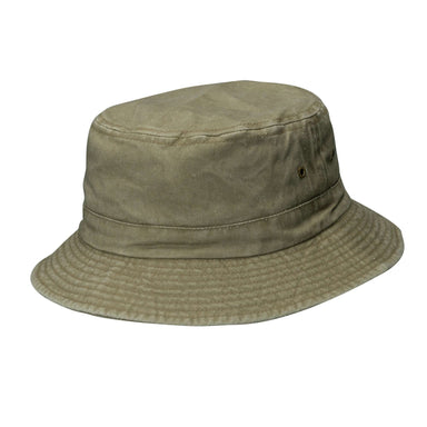 DPC Dyed Twill Bucket Hat Bucket Hat Dorfman Hat Co. 835ASSTsds Sand S/M (22 3/8") 