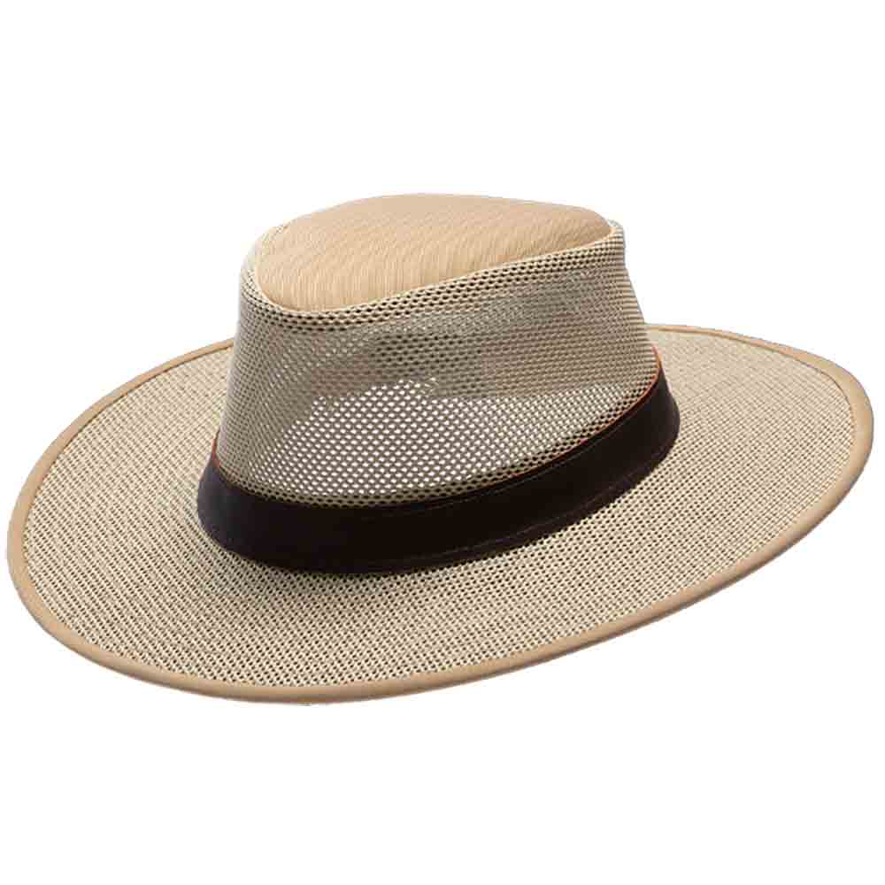 Adventurer Low Profile Safari Hat - Henschel Hats Safari Hat Henschel Hats H5316-KHS Khaki Small (22")