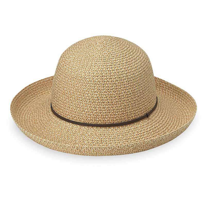 Amelia Packable Sun Hat - Wallaroo Hats Kettle Brim Hat Wallaroo Hats AMENT Natural M/L (58 cm) 