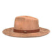 Arizona Distressed Wool Felt Safari Hat - Scala Hats Safari Hat Scala Hats    