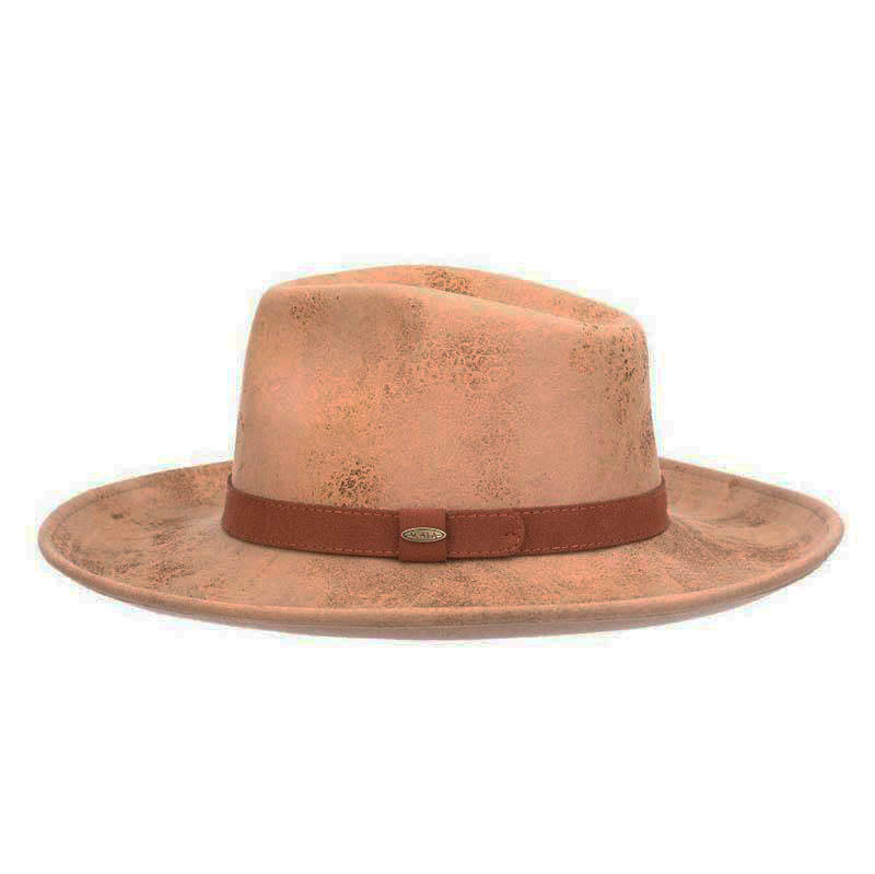Arizona Distressed Wool Felt Safari Hat - Scala Hats Safari Hat Scala Hats    