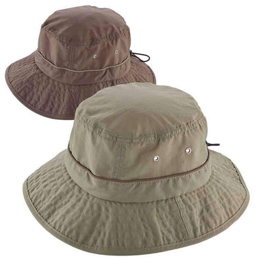 Taslon Boonie with Contrast Under Brim - DPC Outdoor Bucket Hat Dorfman Hat Co.    