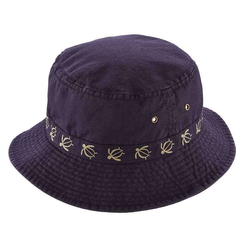 Cotton Bucket Hat with Turtle Design by DPC Global, Bucket Hat - SetarTrading Hats 