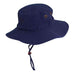Garment Washed Twill Boonie Hat - DPC Outdoor Hats Bucket Hat Dorfman Hat Co. BH56-NAVY2 Navy Medium 